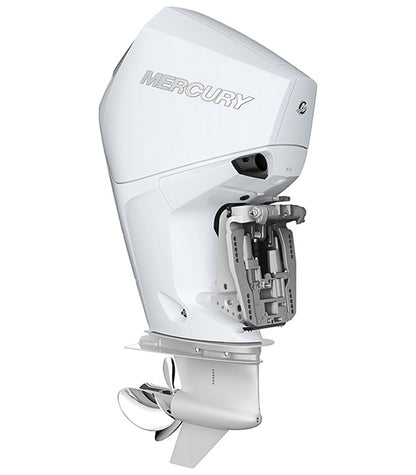 Mercury 200hp White DTS Outboard 200CXL Counter Rotation | Digital Throttle and Shift, Electric Start, 25" Shaft