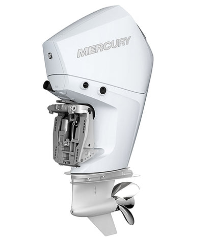Mercury 200hp White DTS Outboard 200CXL Counter Rotation | Digital Throttle and Shift, Electric Start, 25" Shaft
