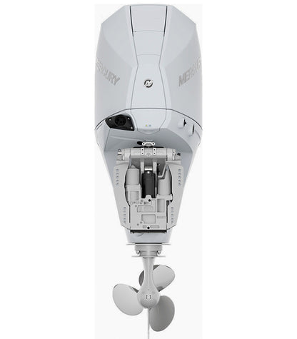Mercury 200hp White DTS Outboard 200CXL Counter Rotation | Digital Throttle and Shift, Electric Start, 25" Shaft