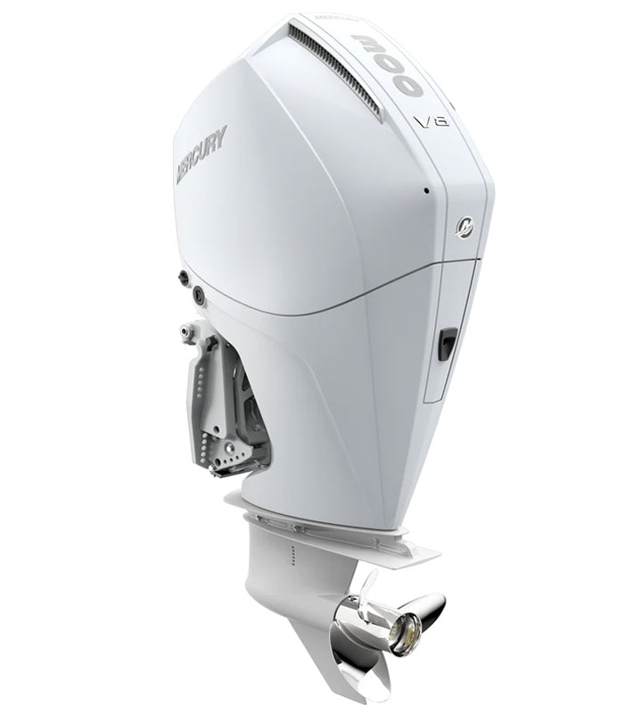 Mercury 300XXL Verado® FourStroke® Cold Fusion White | Digital Throttle and Shift, Electric Start, 30" Shaft