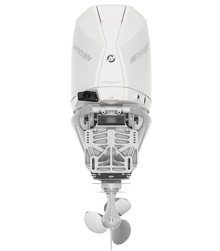 Mercury 300XXL Verado® FourStroke® Cold Fusion White | Digital Throttle and Shift, Electric Start, 30" Shaft