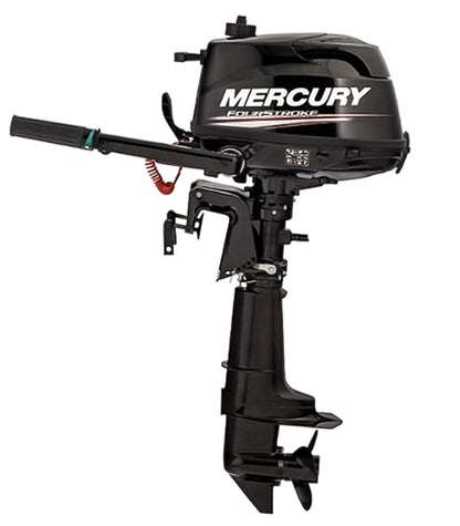 Mercury 5hp Tiller Sail Power FourStroke Outboard Motor, 20" Shaft - Manual Tilt/Trim - Manual Start