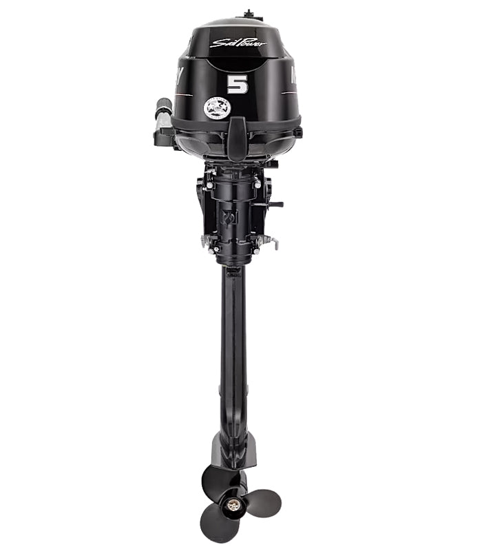 Mercury 5hp Tiller Sail Power FourStroke Outboard Motor, 20" Shaft - Manual Tilt/Trim - Manual Start