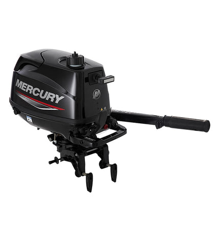 Mercury 5hp Tiller Sail Power FourStroke Outboard Motor, 20" Shaft - Manual Tilt/Trim - Manual Start