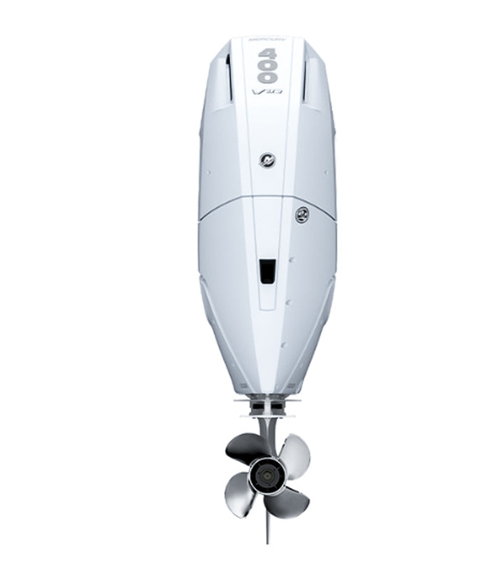 Mercury Verado 400CXL V-10 Outboard 400hp White Counter-Rotation | Digital Throttle and Shift, Electric Start, 25" Shaft (Copy)